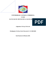 Características Básicas de Los Mecanismos Genéticos Moleculares Básicos.