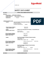 Safety Data Sheet: Product Name: MOBILUBE HD 85W-140