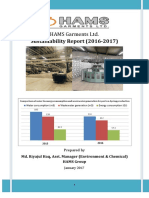 Sustainability Report (2016-2017) : HAMS Garments LTD