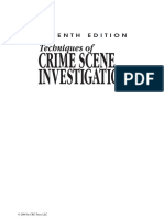 Techniques of Crime Scene Investigation (2004, CRC Press) PDF