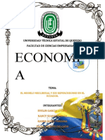 EL MODELO NEOLIBERAL Y SUS REPERCUSIONES EN EL ECUADOR. Grupo 6