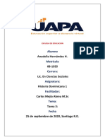 Tarea 3 de Historia Dominicana 1