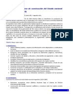 SECUENCIA El Proceso de Construcción Del Estado Nacional Argentino (1853-1880) - 6to MODIFICADA