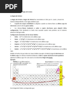 La Regla Del Octeto y Electronegatividad