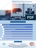 Cold Chain Distribution Issues at Indo-Euro Pharma