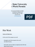 Penn State University Hot Work Permits