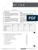 Skills Test 7 & 8: Reading