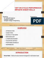 Numerical Study On Cyclic Performance of Composite Shear Walls