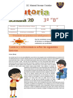 Ficha de Tutoria de La Semana 20 2020