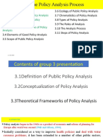 Conceptualization Public Policy