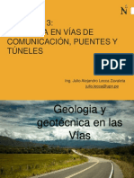 SEMANA 13 - Geología en Vías de Comunicación