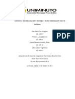 Actividad 2 - Benchmarking Toma de Decisiones