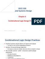 Eece 320 Digital Systems Design: Chapter 6 Combina9onal Logic Design Prac9ces