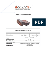 Ladrillo Comun Recocido