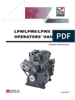 Alpha LPW LPWS LPWX Engines Operators Handbook