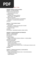 Conteúdo Programático - HISTÓRIA 7º Ano