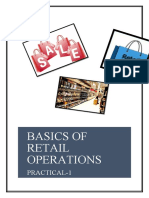 Basics of Retailing Practical-1