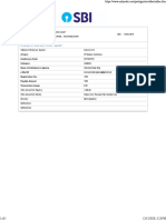 E-Receipt For State Bank Collect Payment