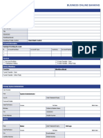 BOB Enrollment Form - Manual