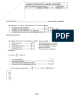 Evaluacion Matematicas 11