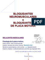 Tema 7. Bloqueantes Neuromusculares