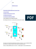 Amplificador Estéreo TDA2822 Con PCB