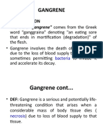 GANGRENE