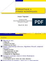 Chapitre 1 Cours - Info4