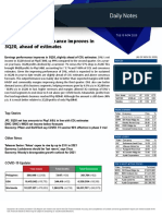 DNL: Earnings Performance Improves in 3Q20, Ahead of Estimates