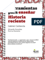 Herramientas para Enseñar Historia Reciente - Nodrm PDF