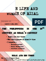 The Life and Works of Rizal: Narlyn P. Dela Cruz