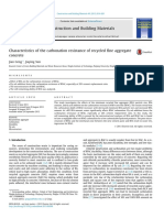 Carbonation Resistance of Fine Recycled Concrete