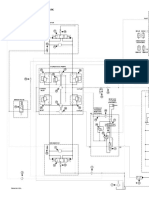 Hydraulic/Hydrostatic Schematic 864 (S/N 518911001-11353) (S/N 516811001-11036)