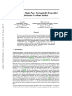 Less Than A Single Pass: Stochastically Controlled Stochastic Gradient Method