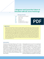 CBCT Imaging To Diagnose and Correct The Failure Ofmaxillary Arch Retraction With IZC Screw Anchorage PDF