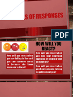 TYPES of RESPONSES