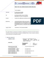 Informe Tecnico N°004 Del Espe. Costos y Presupuestos - Justifiacación de Atrazo