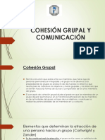 Cohesion y Comunicacion