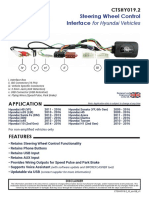 Steering Wheel Control Interface For Hyundai Vehicles: CTSHY019.2