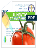 Alimentos Transgenicos - Vanesa Cocha Tola