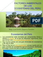 Factores Ambientales de Los Ecosistemas Del Perú