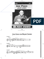 Joe Pass Jazz Lines Reh Video Booklet