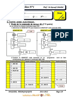 Devoir de Synthèse N°1 - Génie Électrique - Bac Technique (2011-2012) MR Raouafi Abdallah