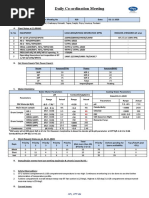 Daily Co-Ordination Meeting: HPL, CPP Site