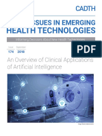 Cadth Issues in Emerging: Health Technologies