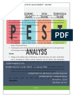 Assignment # 03 Robin Hood Case: Pest - C Analysis