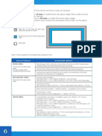 Area of Interest Acceptable Defects