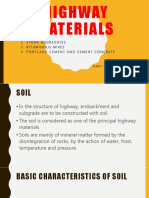 Soil Stone Aggregates Bituminous Mixes Portland Cement and Cement Concrete