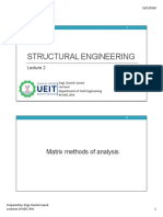 Structural Engineering: Matrix Methods of Analysis