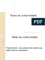 Testes de Conformidade PDF